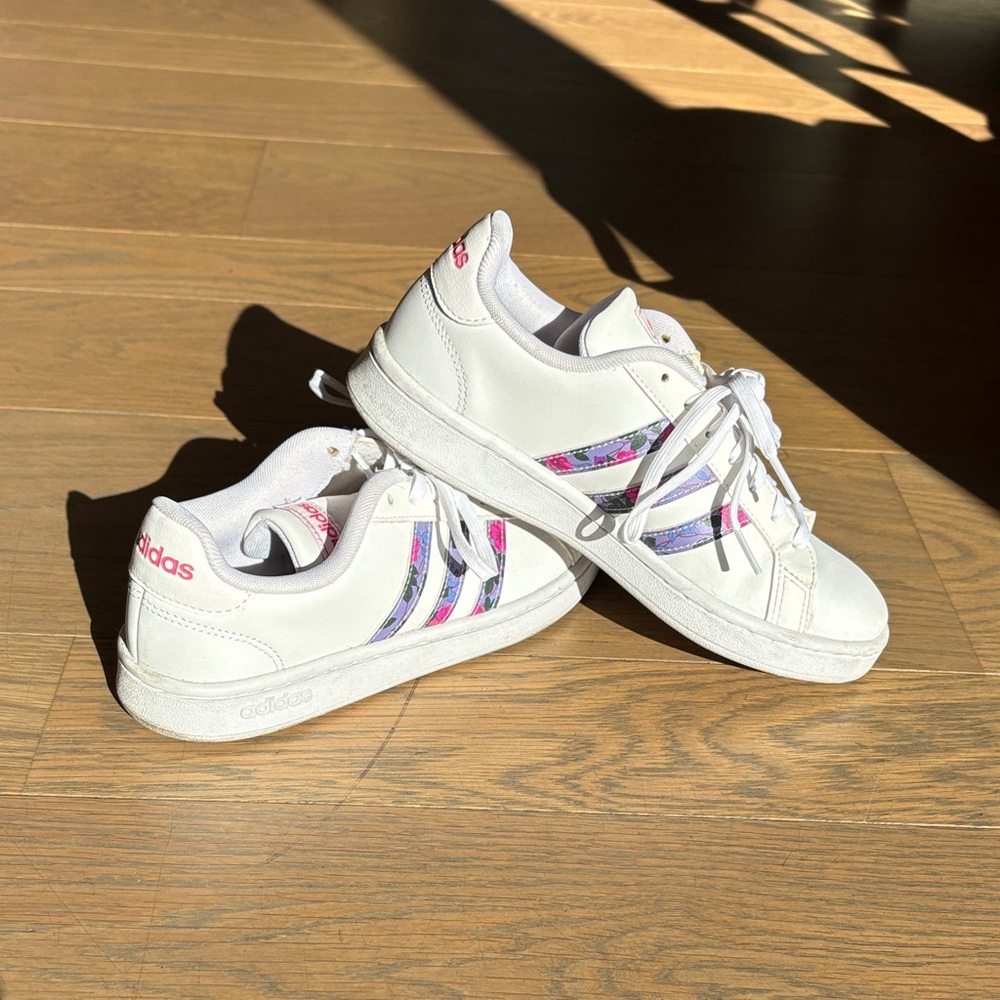 ADIDAS x FARM RIO Grand Court floral sneakers